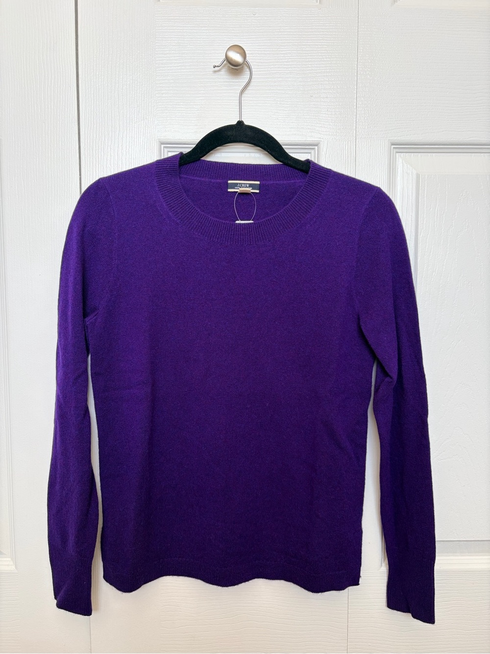 NWT J. Crew Women’s Purple Cashmere Sweater